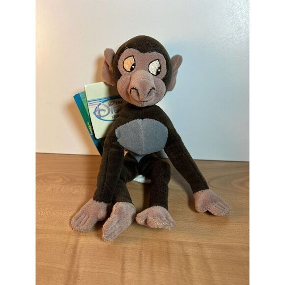 Disney Bean Bag Plush - BABY BABOON Tarzan - Picture 1 of 6